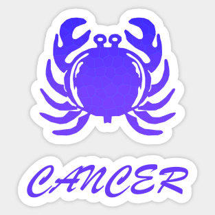 CANCER Horoscope Zodiac Sticker